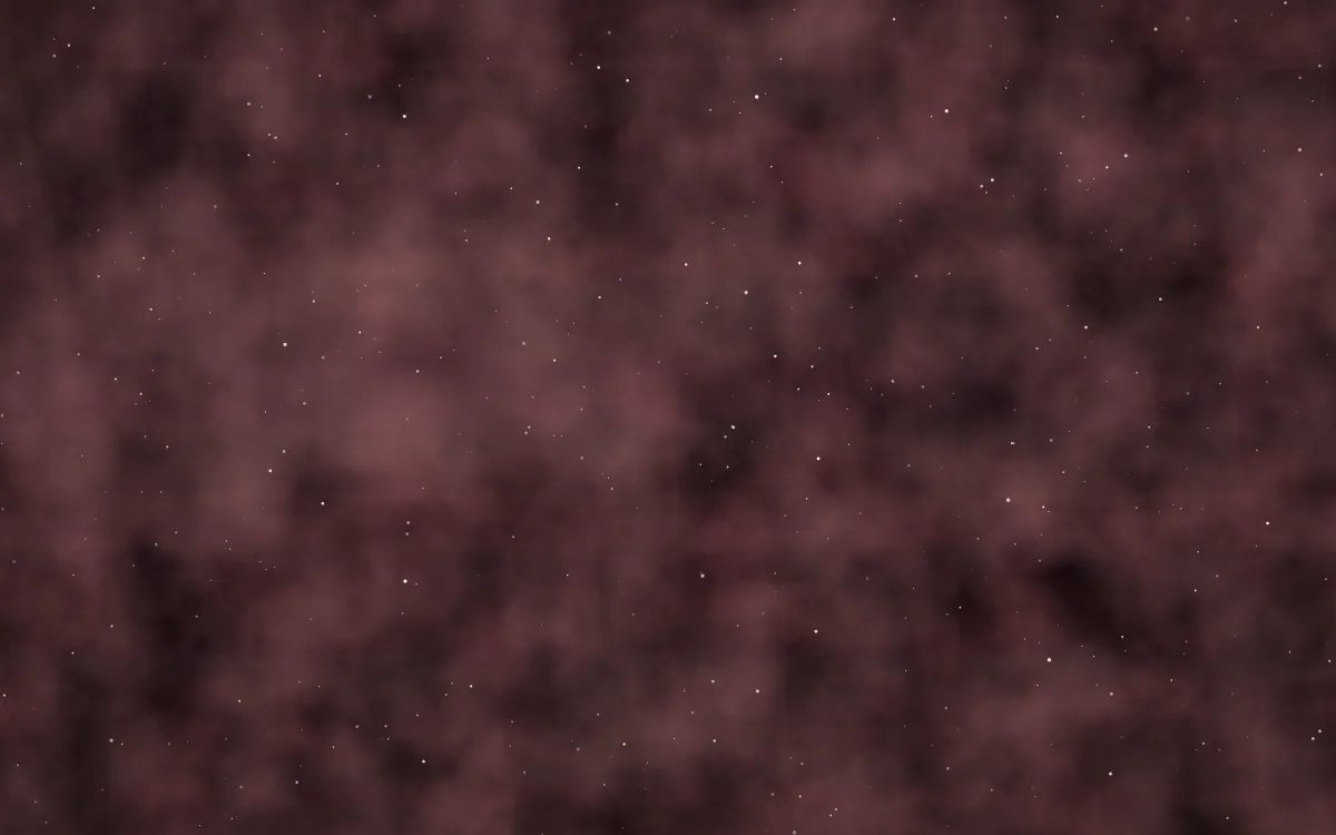 Dusty Rose Halo Nebula — dark black and red galaxy background