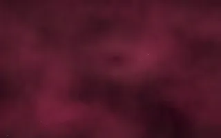 Ruby Cascade Nebula — dark black, pink and red galaxy background