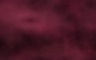 Ruby Cascade Nebula III — dark black, pink and red galaxy background, variation III