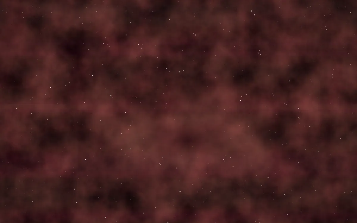 Soul Embers Nebula — dark black and red galaxy background