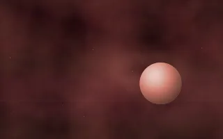 Soul Embers Planetfall — dark black and red galaxy background