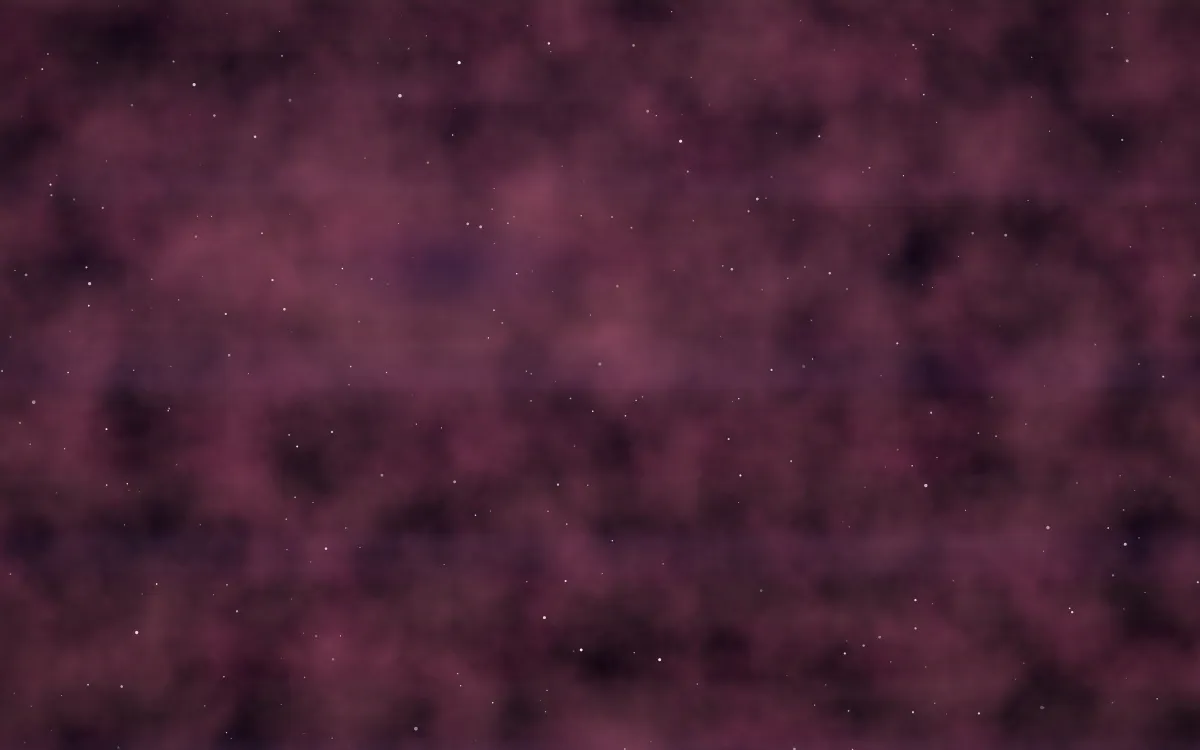 Trifid Rose Nebula — dark black, pink and red galaxy background