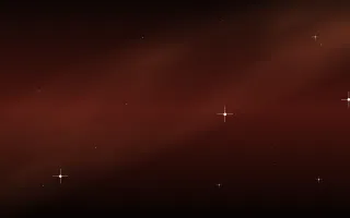 Vermilion Shroud Star Veil III — dark black, red and orange galaxy background, variation III