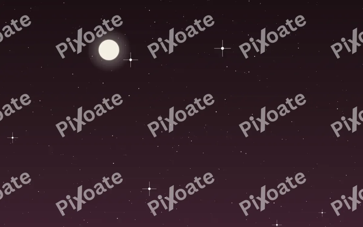 Ember Night Stars — dark black, pink and orange galaxy background