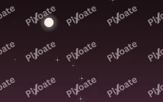 Ember Night Stars — dark black, pink and orange galaxy background