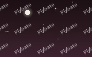 Ember Night Stars II — dark black, pink and orange galaxy background, variation II