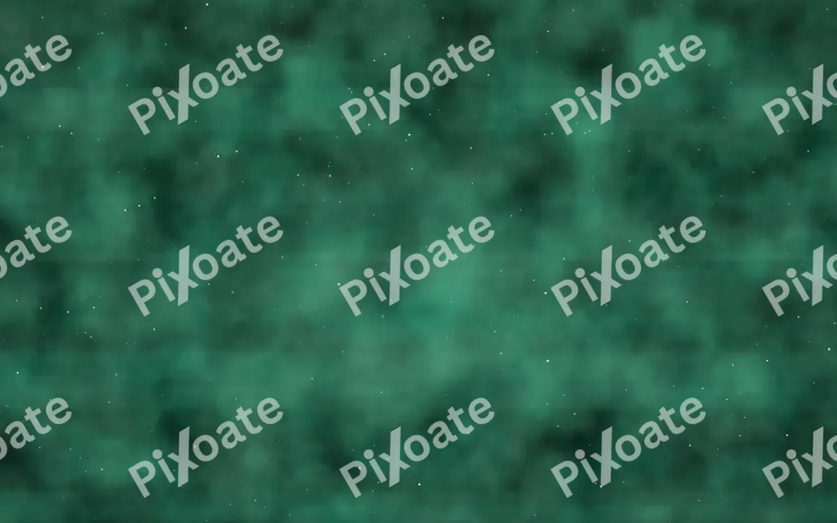 Emerald Nebula — dark black and green galaxy background