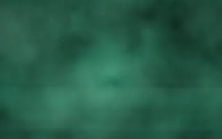 Emerald Nebula — dark black and green galaxy background