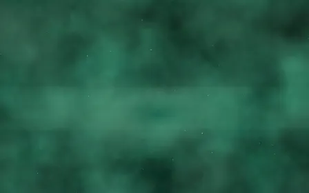 Emerald Nebula — dark black and green galaxy background