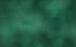 Emerald Nebula II — dark black and green galaxy background, variation II