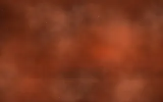 Flame Nebula III — dark black and orange galaxy background, variation III
