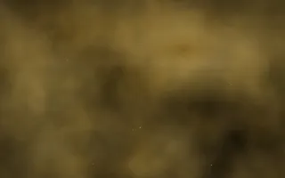 Gold Dust Galaxy III — dark black, gold and yellow galaxy background, variation III