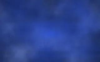 Klein Nebula — dark blue galaxy background