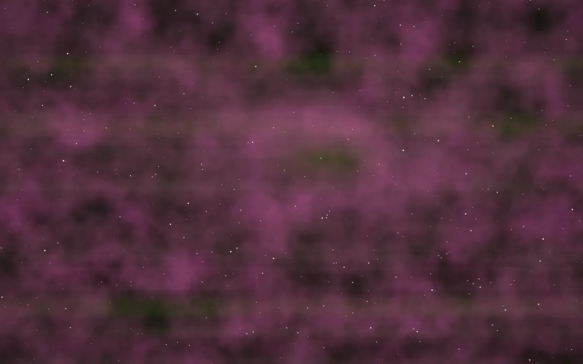 Abell Bloom Nebula — dark black and pink galaxy background