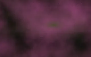 Abell Bloom Nebula II — dark black and pink galaxy background, variation II