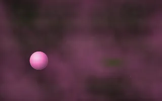 Abell Bloom Planetfall II — dark black and pink galaxy background, variation II