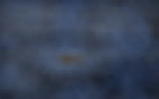 Antennae Clash Nebula III — dark black and blue galaxy background, variation III