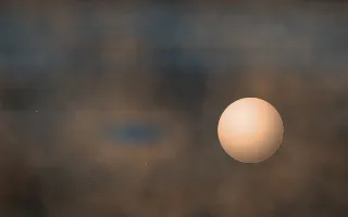Apricot Cerulean Planetfall II — dark black and orange galaxy background, variation II