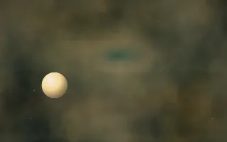 Carina Crown Planetfall — dark black, brown and yellow galaxy background