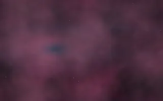 Cerise Arctic Nebula III — dark black and pink galaxy background, variation III