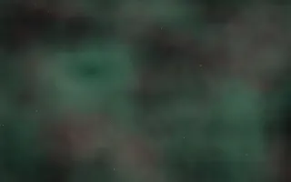 Crimson Emerald Field Nebula III — dark black, red and green galaxy background, variation III