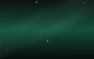 Crimson Emerald Field Star Veil — dark black and green galaxy background
