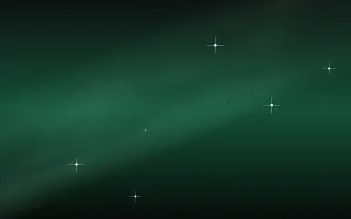 Crimson Emerald Field Star Veil II — dark black and green galaxy background, variation II