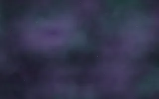 Emerald Violet Shroud Nebula II — dark black, green and purple galaxy background, variation II