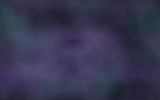 Emerald Violet Shroud Nebula III — dark black, green and purple galaxy background, variation III