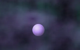 Emerald Violet Shroud Planetfall — dark black, green and purple galaxy background