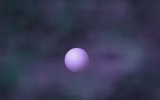 Emerald Violet Shroud Planetfall II — dark black, green and purple galaxy background, variation II