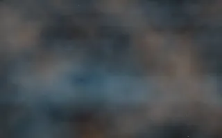 Frostfire Remnant Nebula II — dark black, brown and blue galaxy background, variation II