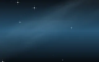 Frostfire Remnant Star Veil — dark black and blue galaxy background