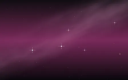 Gilded Fuchsia Star Veil — dark black and pink galaxy background