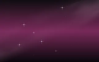 Gilded Fuchsia Star Veil III — dark black and pink galaxy background, variation III