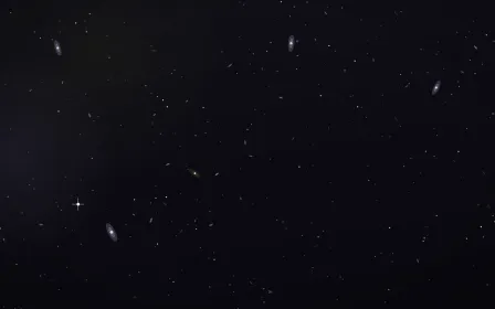 Heather And Sulfur Deep Field — dark black and purple galaxy background