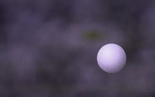 Heather And Sulfur Planetfall III — dark black and purple galaxy background, variation III