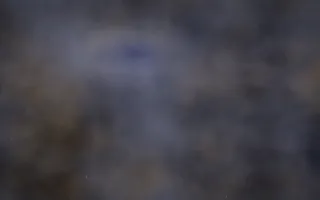 Honey Periwinkle Nebula II — dark black, brown and blue galaxy background, variation II