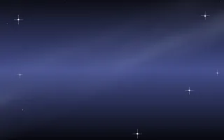 Honey Periwinkle Star Veil — dark black and blue galaxy background