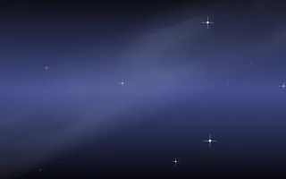 Honey Periwinkle Star Veil III — dark black and blue galaxy background, variation III