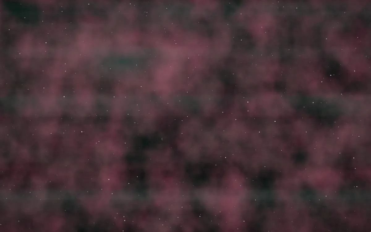 Jade And Garnet Nebula — dark black, pink and red galaxy background