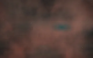 Lagoon Ember II Nebula III — dark black, red and orange galaxy background, variation III