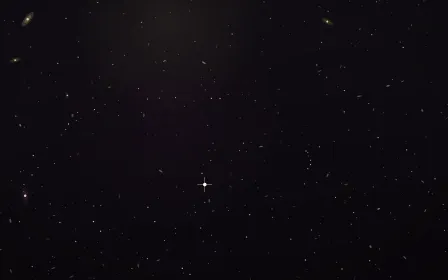 Olive And Plum Deep Field — dark black, yellow and gold galaxy background