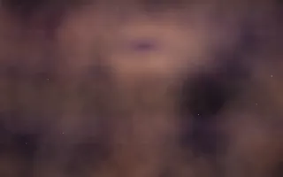 Peach Nightshade Nebula — dark black and orange galaxy background