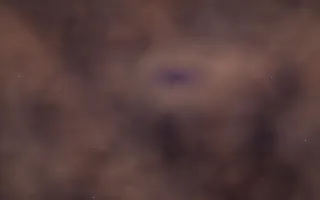Peach Nightshade Nebula III — dark black and orange galaxy background, variation III