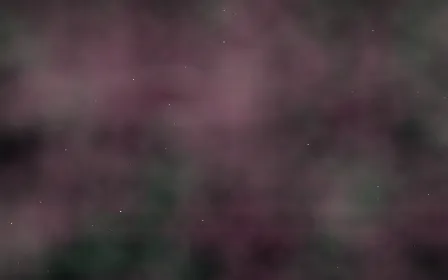 Rosette Spring Nebula — dark black, green and pink galaxy background