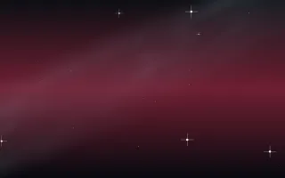 Ruby Glacier Star Veil II — dark black, red and blue galaxy background, variation II