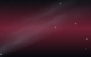 Ruby Glacier Star Veil III — dark black, red and blue galaxy background, variation III
