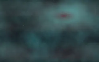 Supernova Embers Nebula II — dark black and teal galaxy background, variation II