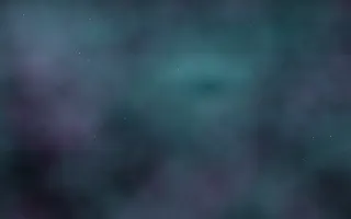 Vela Shockfront Nebula III — dark black, pink and teal galaxy background, variation III